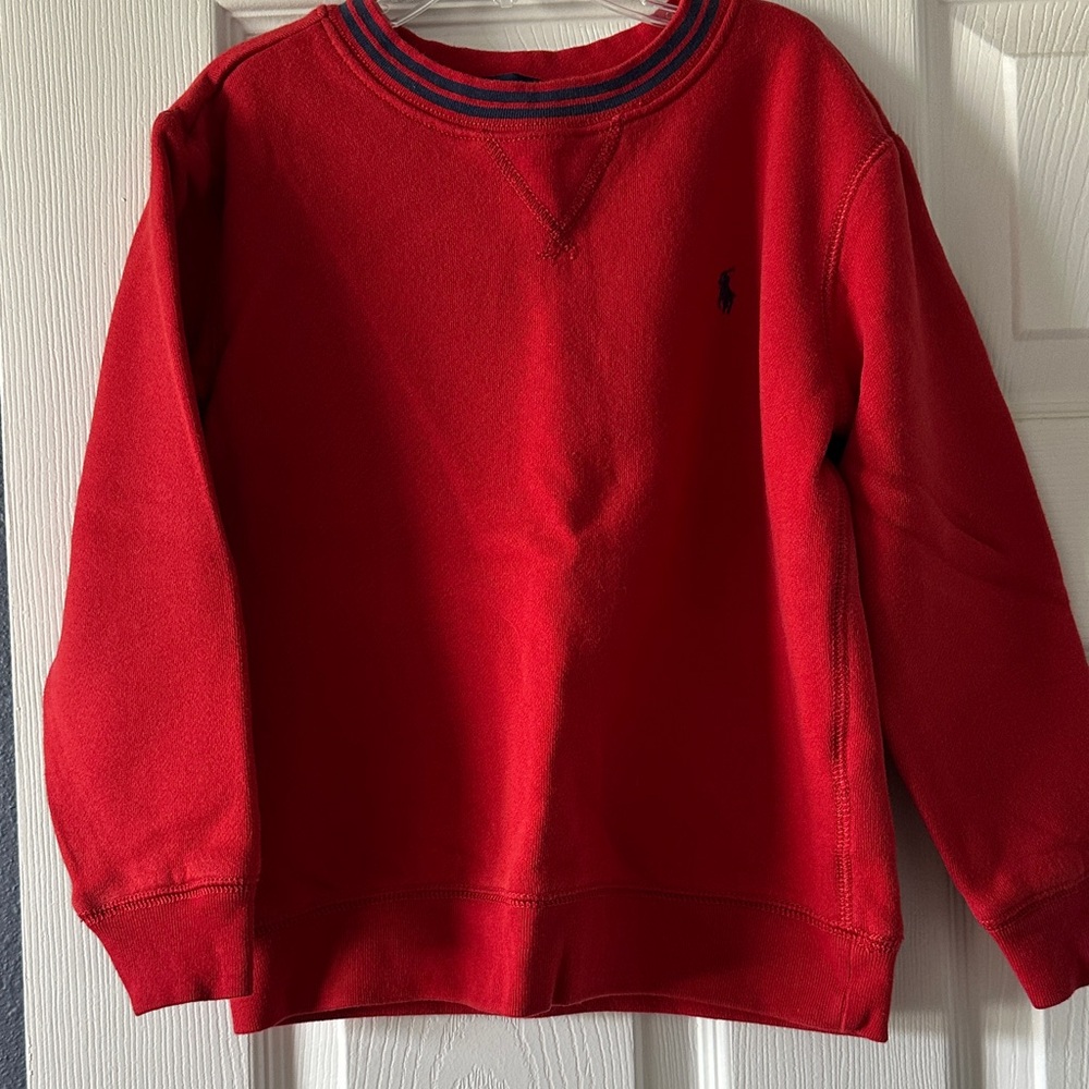 Polo by Ralph Lauren Kids Classic Red Sweatshirt